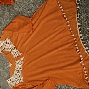 Umgee- Coral Blouse